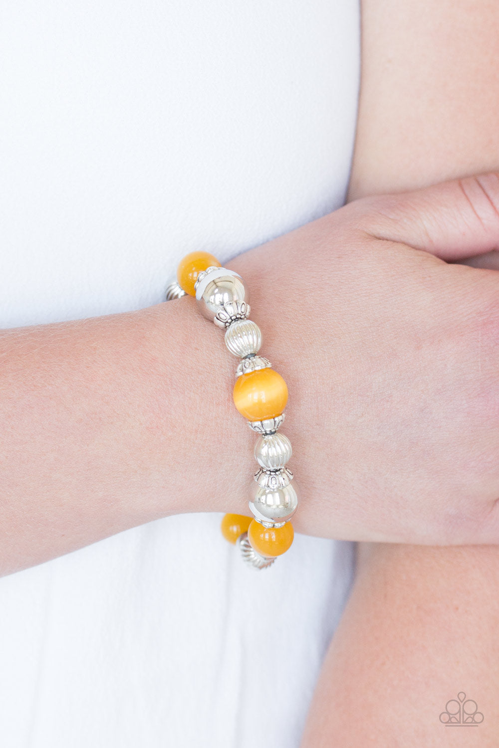 Paparazzi ~ Once Upon A MARITIME ~ Yellow Bracelet