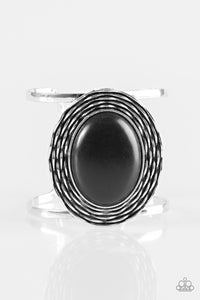 Paparazzi ~ One For The RODEO ~ Black Cuff Bracelet