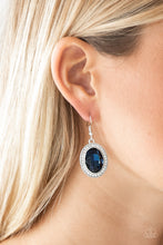 Load image into Gallery viewer, Paparazzi ~ Only FAME In Town ~ Blue Earrings