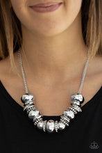 Load image into Gallery viewer, Paparazzi ~ Only The Brave ~ White Necklace Set