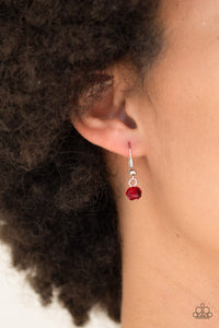 Paparazzi ~ Open For Opulence ~ Red Necklace Set