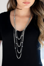 Load image into Gallery viewer, Paparazzi - Open For Opulence - Silver Necklace - Klassy Jewelz Boutique