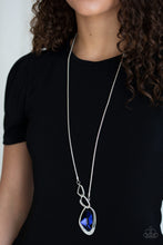 Load image into Gallery viewer, Paparazzi ~ Optical Opulence ~ Blue Necklace Set (Life of the Party Exclusive)