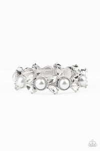 Paparazzi ~ Opulent Oasis ~ White Pearl Bracelet