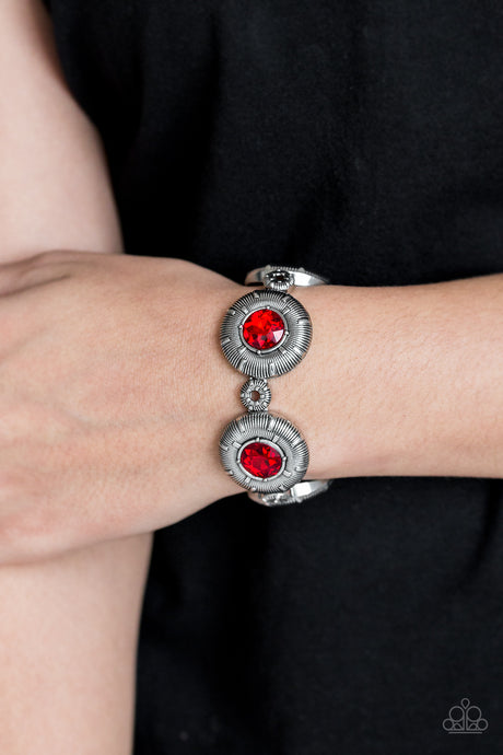 Paparazzi ~ Original Opulence ~ Red Bracelet