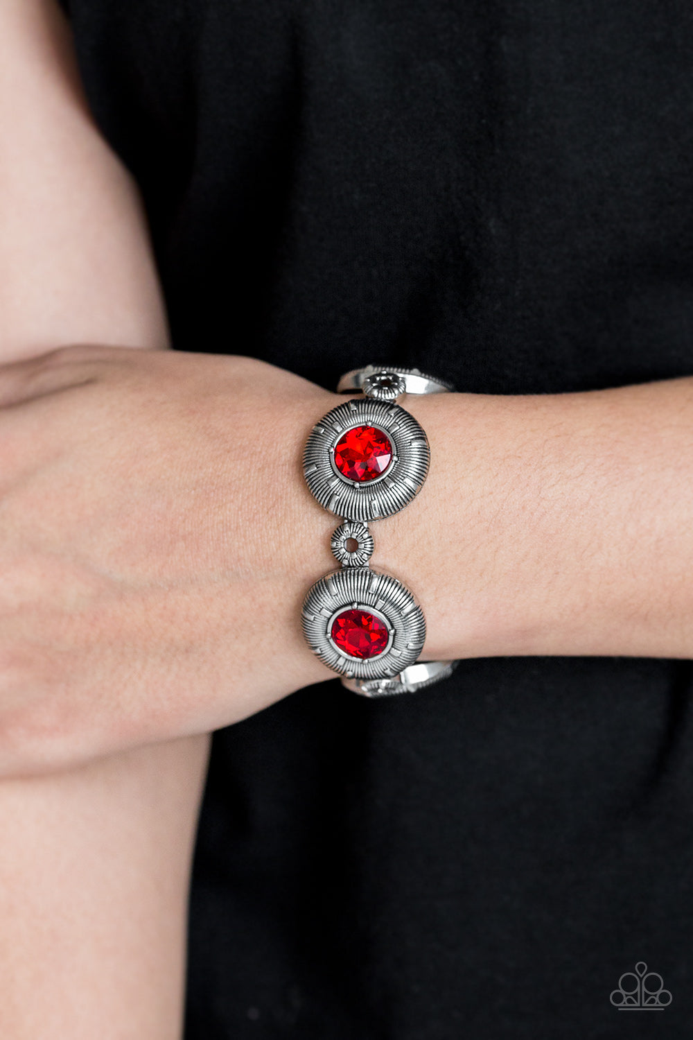 Paparazzi ~ Original Opulence ~ Red Bracelet