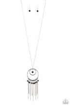 Load image into Gallery viewer, Paparazzi ~ Out Of Bounds Shimmer ~ Black Necklace Set