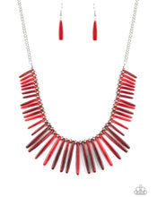 Load image into Gallery viewer, Paparazzi ~ Out of My Element ~ Brown Acrylic Necklace Set