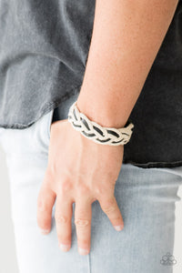 Paparazzi ~ Outback Outlaw ~ Men's Black Urban Bracelet