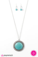 Load image into Gallery viewer, Paparazzi ~ Over The Mountain ~ Blue Turquoise Necklace &amp; Bracelet Set (Fashion Fix Exclusive)