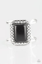 Load image into Gallery viewer, Paparazzi ~ PLAINS and Simple ~ Black Cuff Bracelet