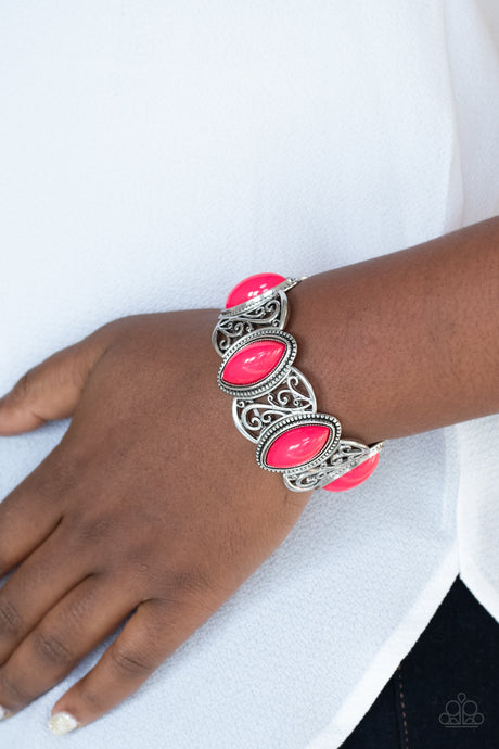 Paparazzi ~ POP, Skip, and a Jump ~ Pink Bracelet