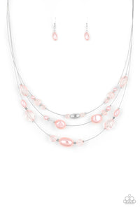 Paparazzi ~ Pacific Pageantry ~ Pink Necklace Set