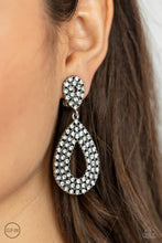 Load image into Gallery viewer, Paparazzi - Pack In The Pizzazz - White Clip-On Earrings