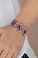 Load image into Gallery viewer, Paparazzi ~ Painted Garden ~ Red Bracelet
