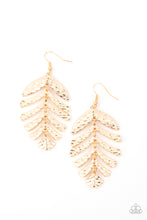 Load image into Gallery viewer, Paparazzi ~ Palm Lagoon ~ Gold Earrings