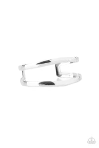 Paparazzi ~ Palm Trees and Pyramids ~ Silver Cuff Bracelet