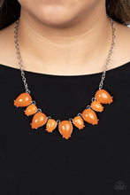 Load image into Gallery viewer, Paparazzi -  Pampered Poolside - Orange Necklace Set