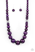 Load image into Gallery viewer, Paparazzi ~ Panama Panorama ~ Pink Wooden Bead Necklace Set
