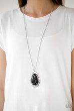 Load image into Gallery viewer, Paparazzi ~ BADLAND To The Bone ~ Black Necklace Set