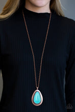 Load image into Gallery viewer, Paparazzi ~ BADLAND To The Bone ~ Copper Necklace  Set