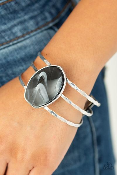 Paparazzi ~ Canyon Dream ~ Black Cuff Bracelet