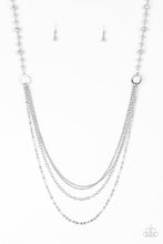 Load image into Gallery viewer, Paparazzi ~ Contemporary Candence ~ Silver Necklace  Set