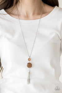 Paparazzi ~ Have Some Common SENSE! ~ Brown Necklace Set