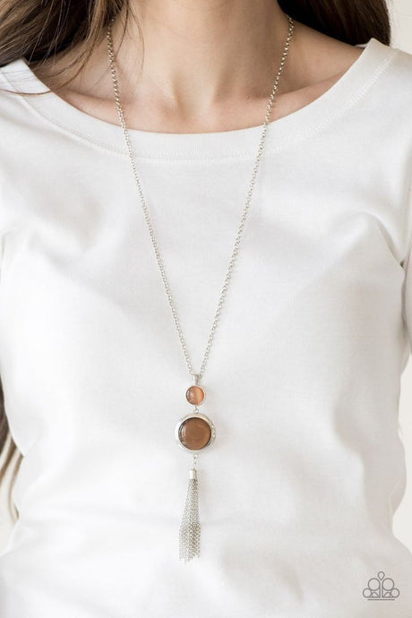 Paparazzi ~ Have Some Common SENSE! ~ Brown Necklace Set