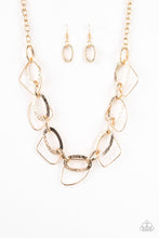 Load image into Gallery viewer, Paparazzi ~ Very Avant-Garde ~ Gold Necklace Set