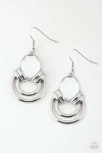 Load image into Gallery viewer, Paparazzi - Real Queen - Silver Earrings - Klassy Jewelz Boutique