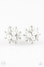 Load image into Gallery viewer, Paparazzi ~ Par Pearl ~ White Pearl Clip-On Earrings