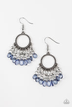 Load image into Gallery viewer, Paparazzi ~ Paradise Palace ~ Blue Earrings