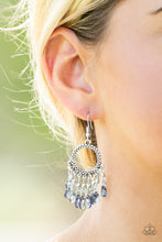 Load image into Gallery viewer, Paparazzi ~ Paradise Palace ~ Blue Earrings