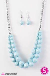 Paparazzi ~ Parkview Picnic ~ Blue Necklace Set