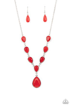 Load image into Gallery viewer, Paparazzi ~ Party Paradise ~ Red Necklace Set