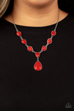 Load image into Gallery viewer, Paparazzi ~ Party Paradise ~ Red Necklace Set
