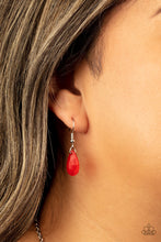 Load image into Gallery viewer, Paparazzi ~ Party Paradise ~ Red Necklace Set
