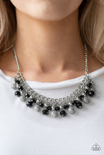Load image into Gallery viewer, Paparazzi ~ Party Spree ~ Black Beaded Necklace Set