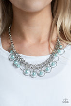 Load image into Gallery viewer, Paparazzi ~ Party Time ~ Blue  Pearl Necklace Set