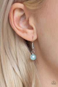 Paparazzi ~ Party Time ~ Blue  Pearl Necklace Set