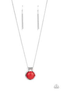 Paparazzi ~ Patagonian Paradise ~ Red Necklace Set