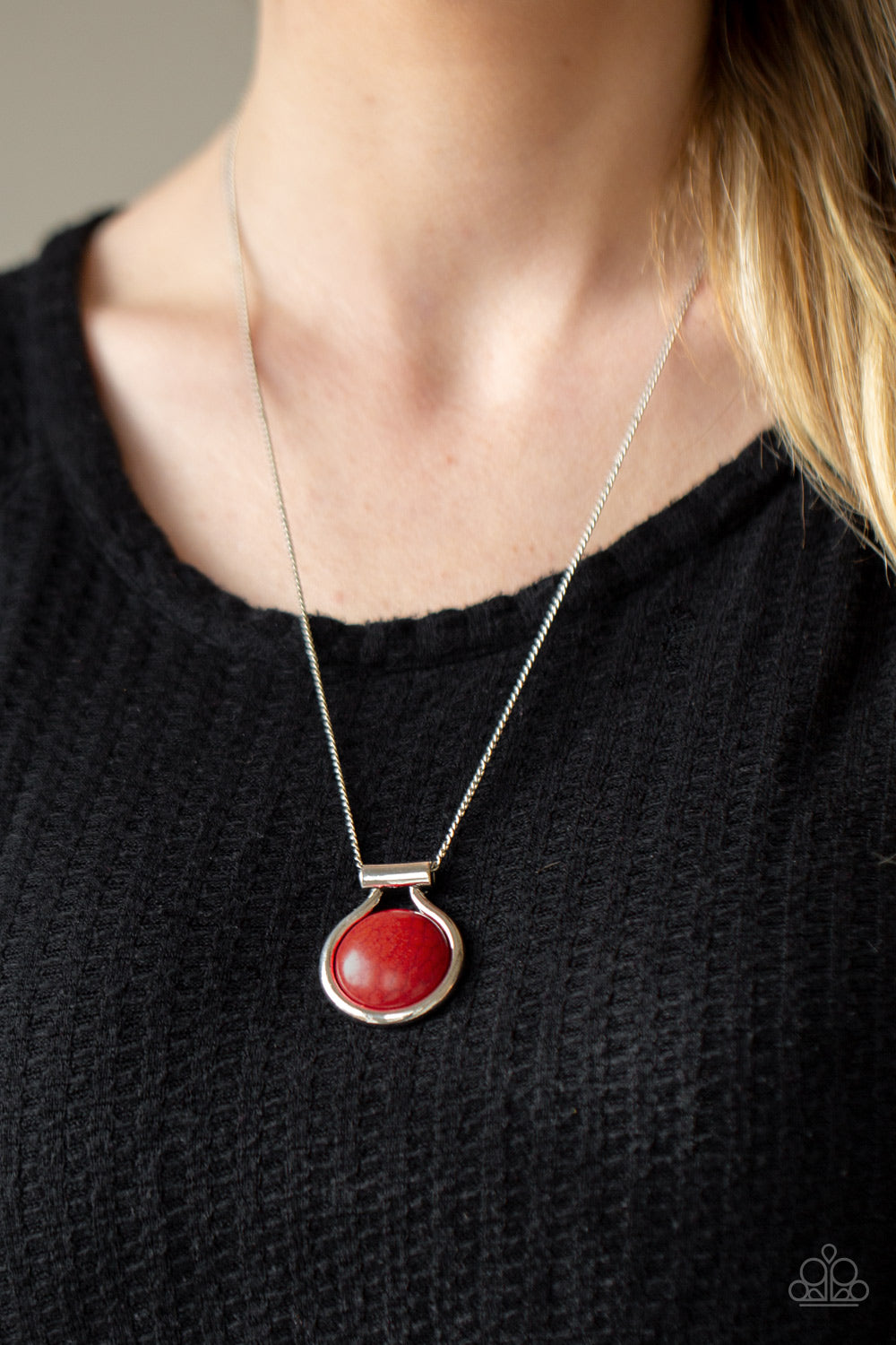 Paparazzi ~ Patagonian Paradise ~ Red Necklace Set