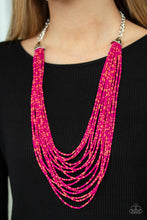 Load image into Gallery viewer, Paparazzi ~ Peacefully Pacific ~ Multi Seed Bead Necklace Set