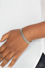 Load image into Gallery viewer, Paparazzi ~ Peak Conditions ~ Silver Cuff Bracelet