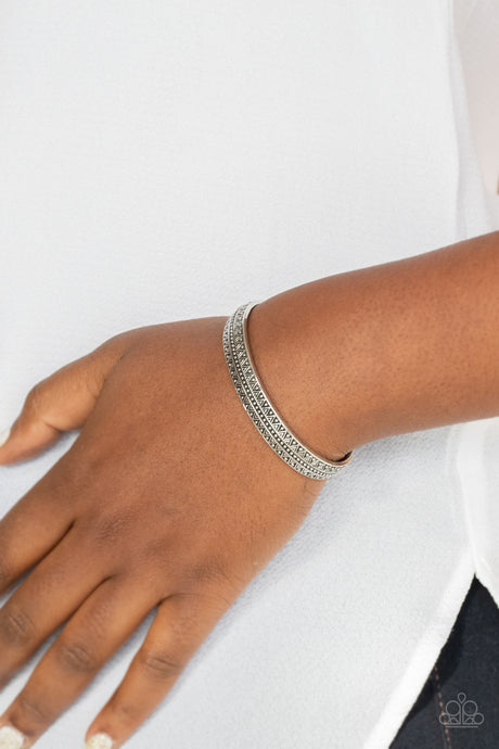 Paparazzi ~ Peak Conditions ~ Silver Cuff Bracelet
