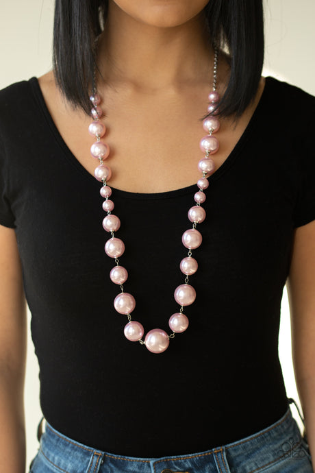 Paparazzi ~ Pearl Prodigy ~ Pink Pearl Necklace Set