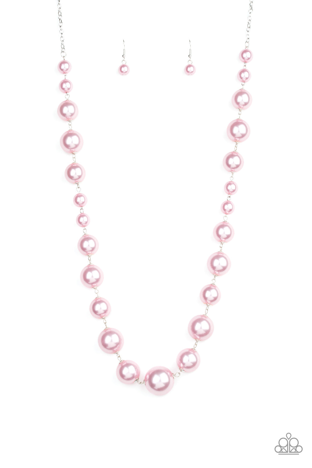 Paparazzi ~ Pearl Prodigy ~ Pink Pearl Necklace Set