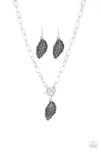 Load image into Gallery viewer, Paparazzi ~ Pilot Quest ~ Silver Necklace Set