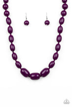 Load image into Gallery viewer, Paparazzi ~ Poppin&#39; Popularity ~ Purple Necklace Set